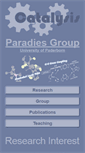 Mobile Screenshot of paradies-group.de